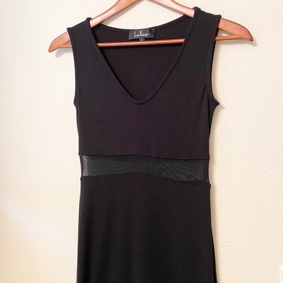 Lulus Mesh Black Bodycon Dress - Picture 8 of 11